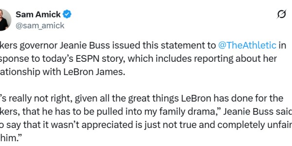 yl23455永利官网-珍妮回应ESPN爆料：湖人不感激詹姆斯付出绝非事实 对他极度不公